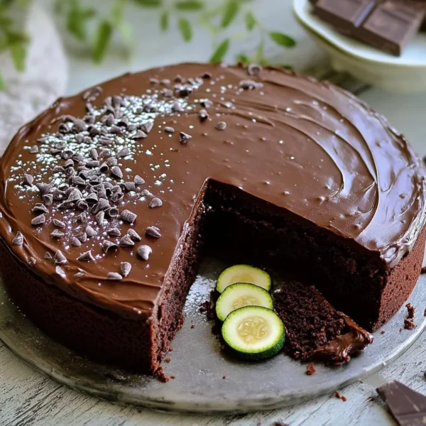 Gluten-Free Chocolate Zucchini Cake