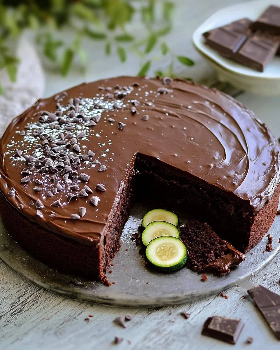 Gluten-Free Chocolate Zucchini Cake