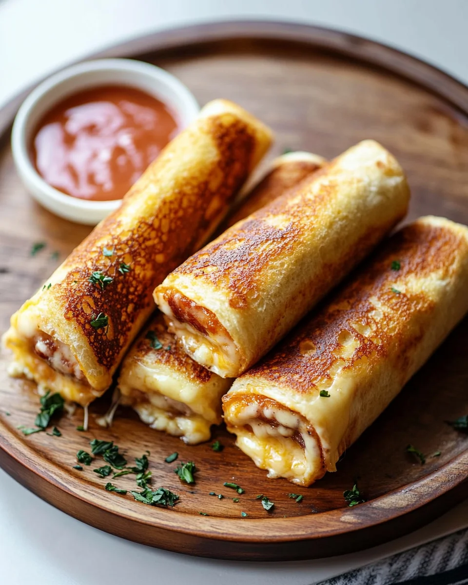 Grilled Cheese Roll-Ups