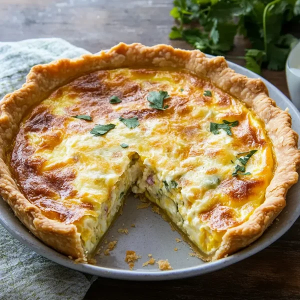 Hatch Green Chile Quiche