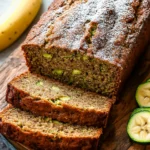 Healthy Zucchini Banana Bread