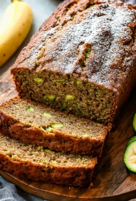 Healthy Zucchini Banana Bread