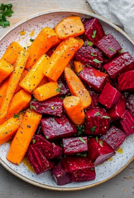 Honey Roasted Beets & Carrots