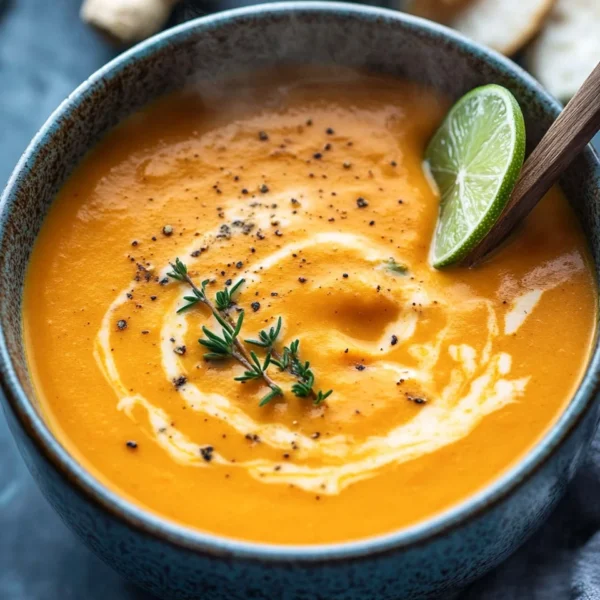Instant Pot Carrot Ginger Soup (Vegan)