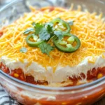 Layered Cream Cheese and Salsa Dip