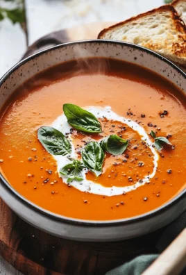 Middle-of-Winter Creamy Tomato Soup (Canned Tomatoes)