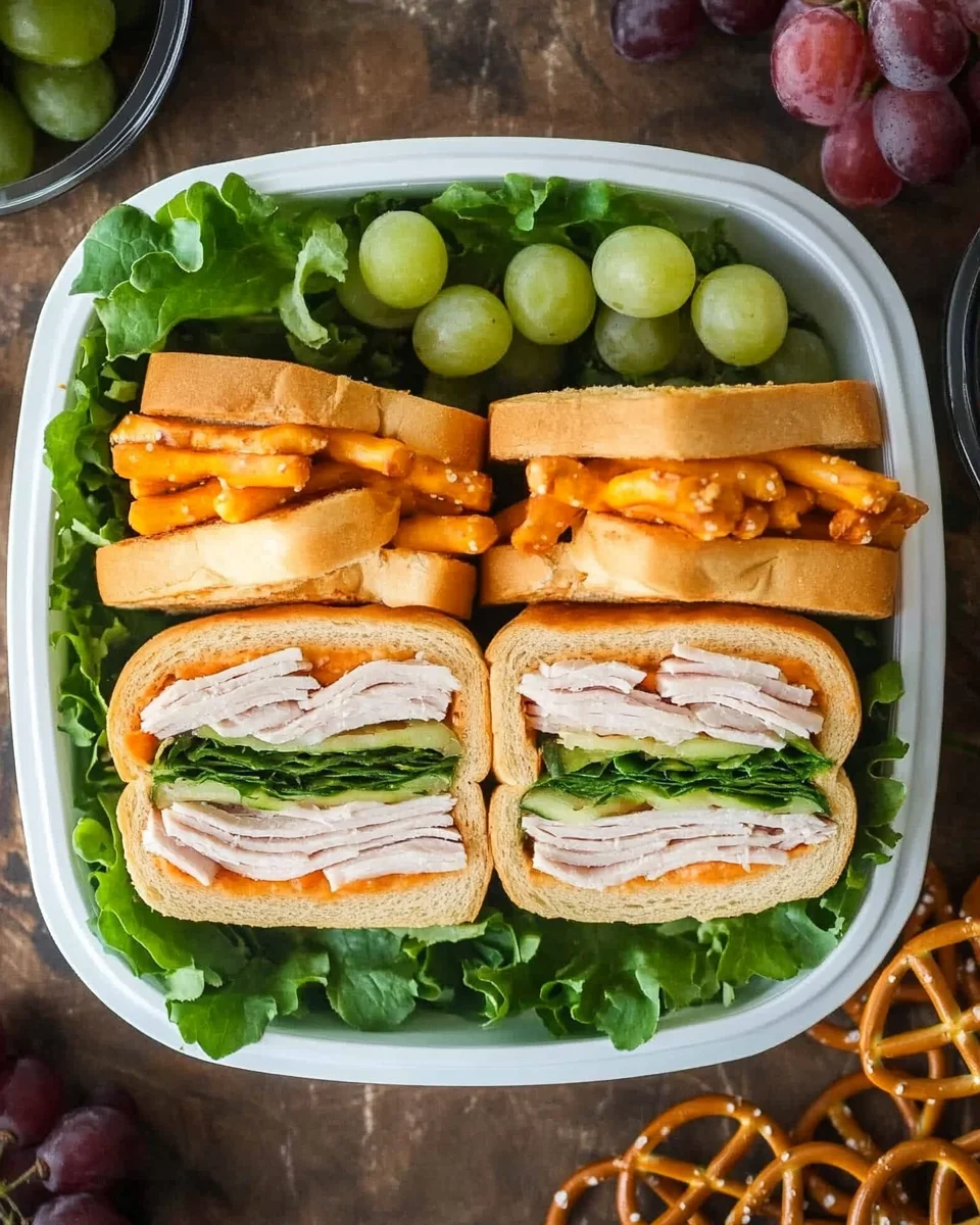 Mini Sandwich Lunchbox Idea