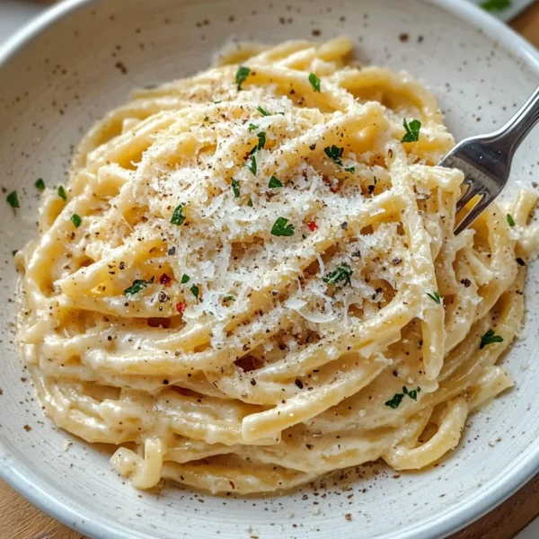 One Pot Creamy Garlic Pasta (Just 20 Minutes!)