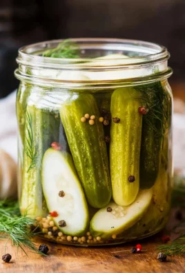 Overnight Refrigerator Dill Pickles