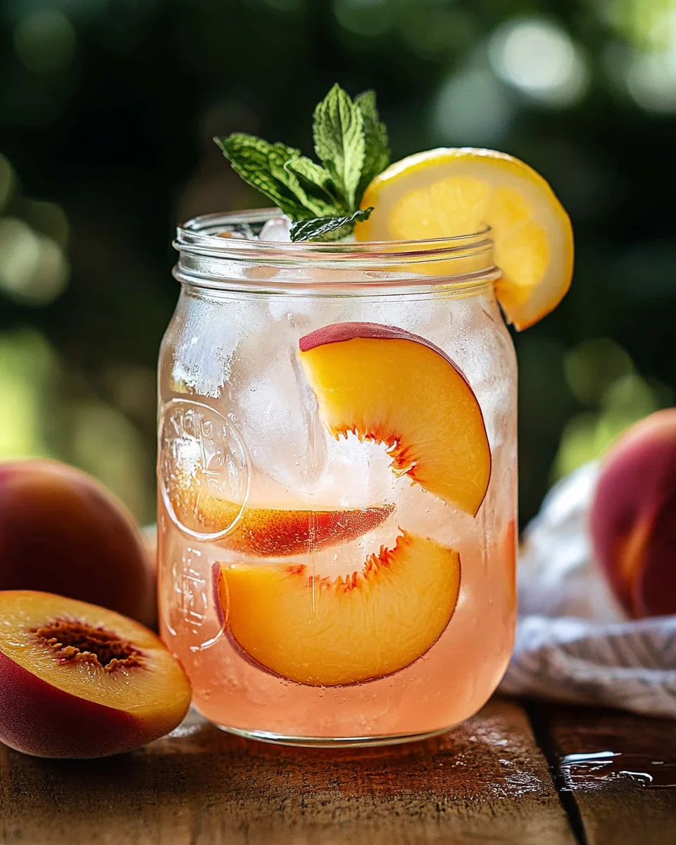 Peach Lemonade Recipe