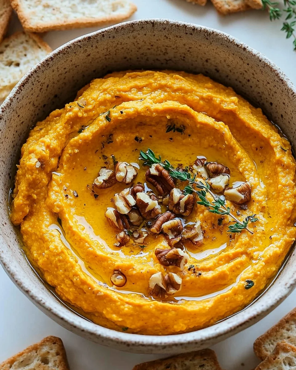 Pumpkin Whipped Feta Dip