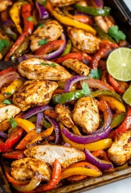 Sheet Pan Chicken Fajitas