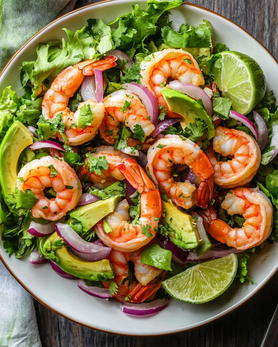 Shrimp Avocado Salad