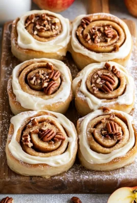 Soft-Baked Apple Cinnamon Rolls