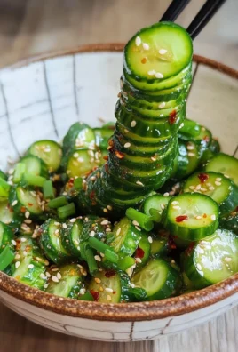 Spiral Cucumber Salad: Korean-Inspired Recipe