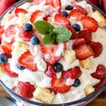 Strawberry Shortcake Fluff Salad
