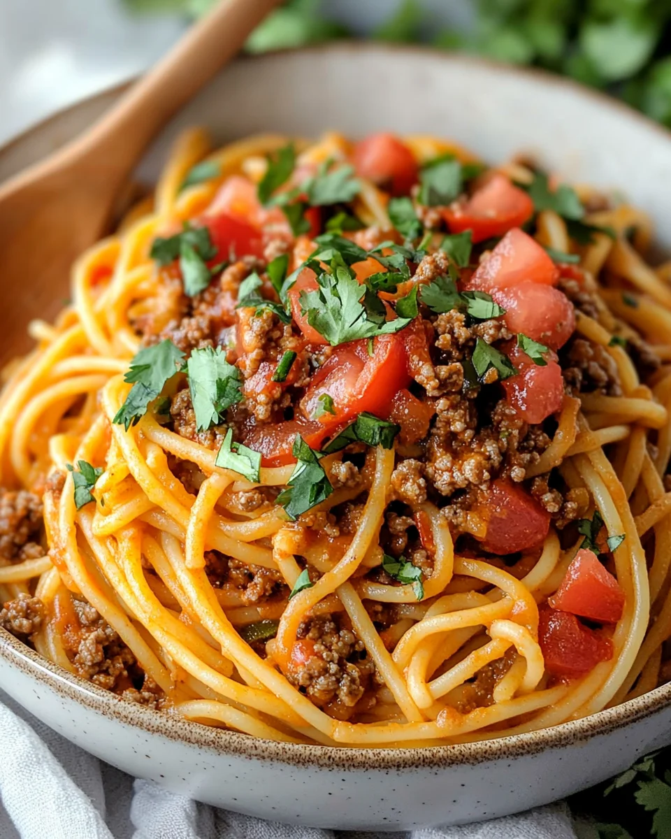 Taco Spaghetti