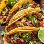 Tacos Dorados with Ground Beef