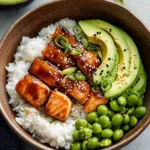 Teriyaki Salmon Sushi Bowl (GF)