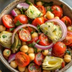 Tuscan Artichoke Tomato Salad