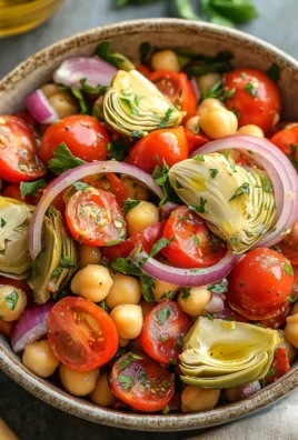 Tuscan Artichoke Tomato Salad
