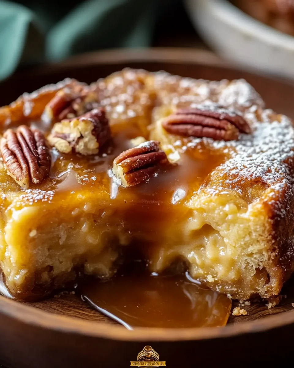 Whiskey Caramel Bread Pudding