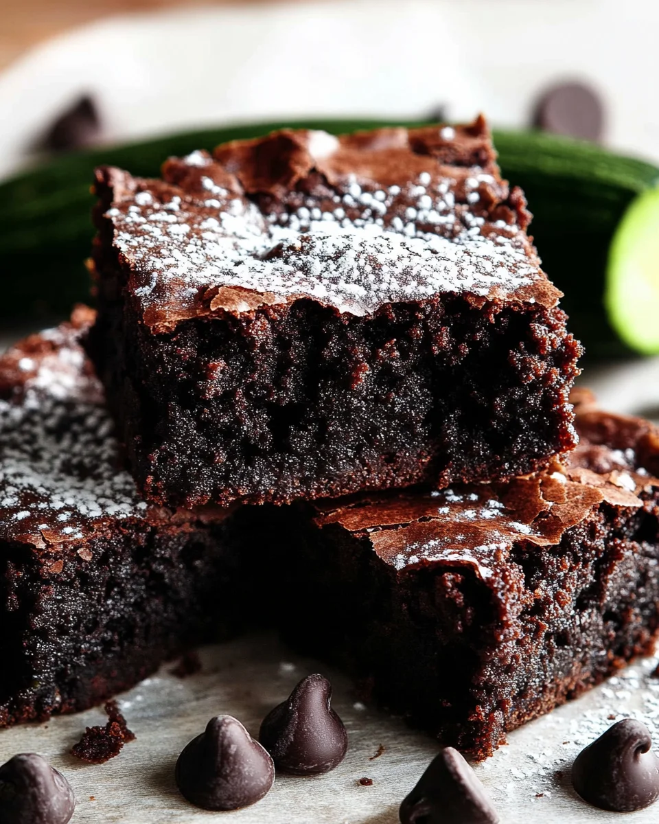 Zucchini Brownies