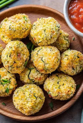 Zucchini Garlic Bites