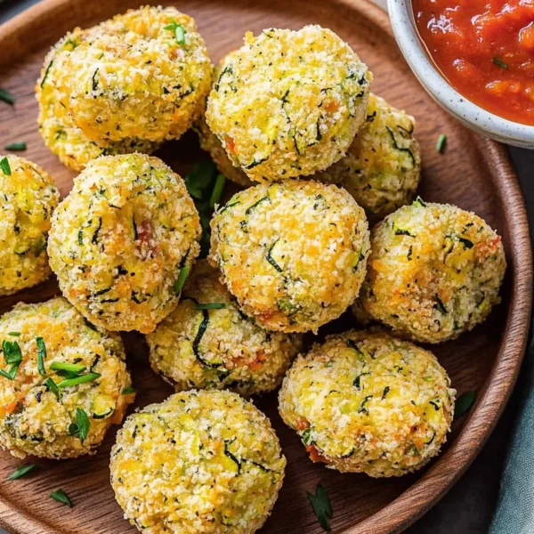 Zucchini Garlic Bites