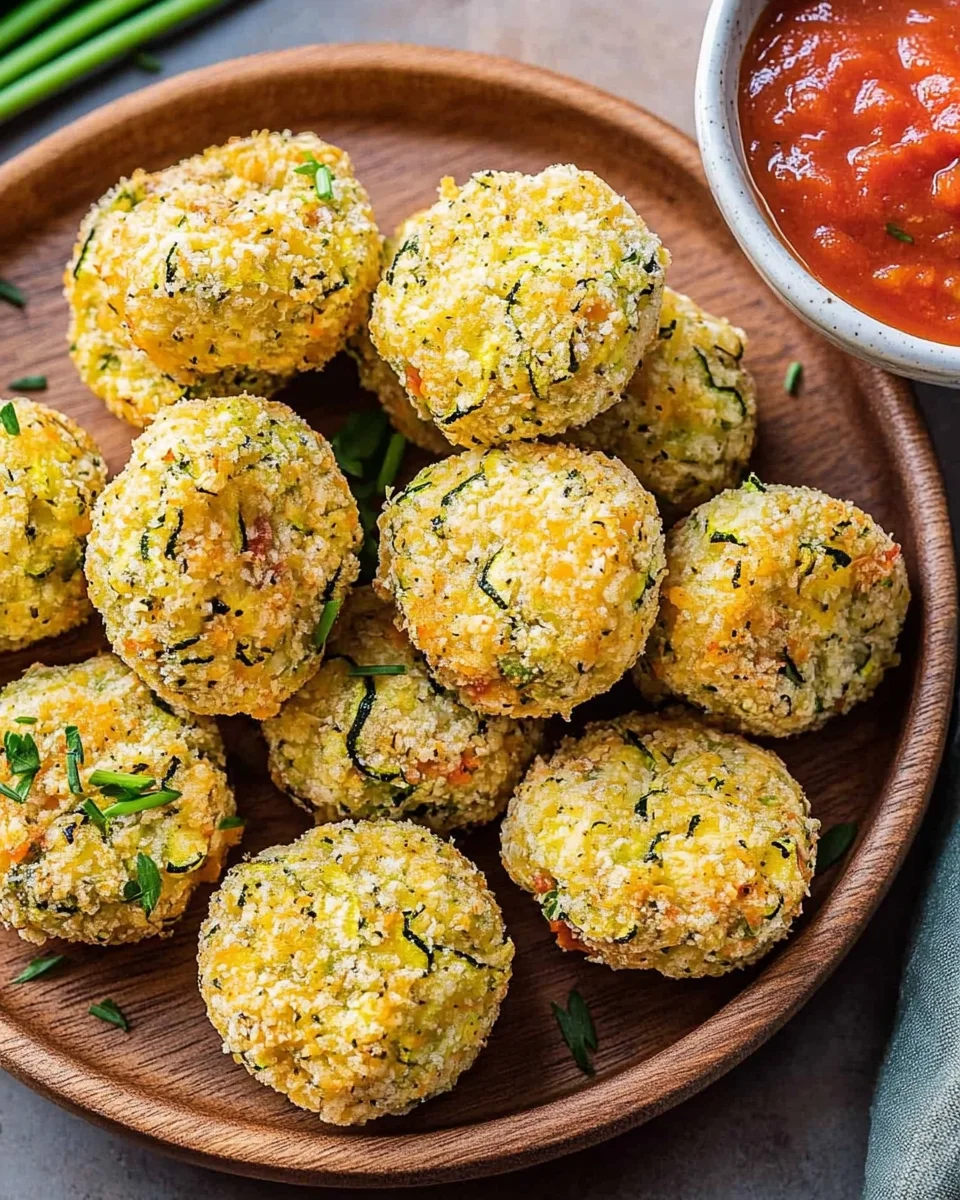 Zucchini Garlic Bites